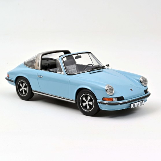 Porsche 911 S Targa 1973 Clair Blue 1:18