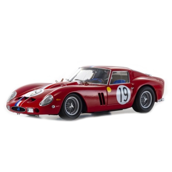 Ferrari 250 GTO 3.0L V12 Coupe Team Pierre Noblet 2nd 24H Le Mans 1962 Guichet-Noblet 1:18