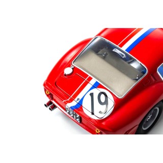 Ferrari 250 GTO 3.0L V12 Coupe Team Pierre Noblet 2nd 24H Le Mans 1962 Guichet-Noblet 1:18