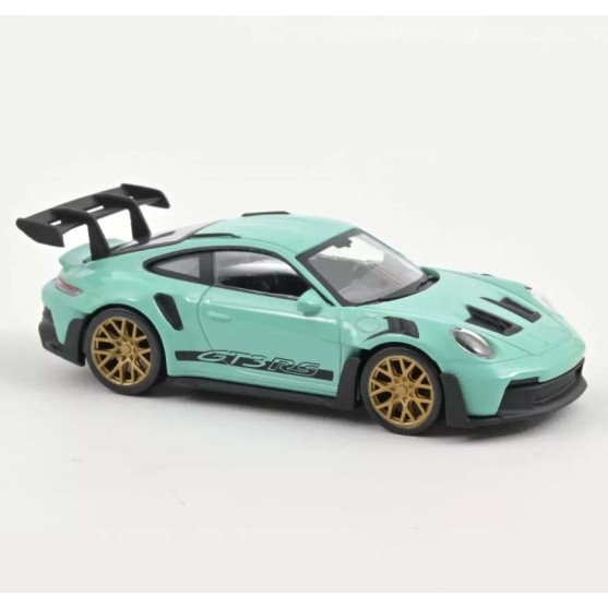 Porsche 911 GT3 RS 2022 Mint Green Jet-car 1:43