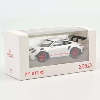 Porsche 911 GT3 RS 2022 White Jet-car 1:43