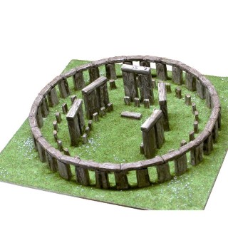 Stonehenge Modello Architettura 1:135