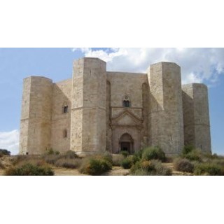 Castel Del Monte Andria Italia XII° sec d.C. Modello Architettura 1:150