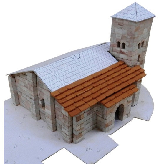 Chiesa di Santa Cecilia Modello Architettura 1:150