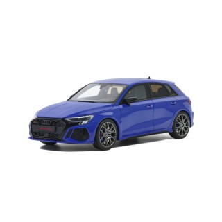 Audi RS 3 Sportback Performance Edition 2022 Blu Nogaro 1:18