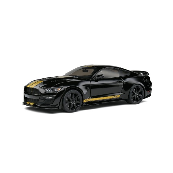Shelby Mustang GT500-H 2023 Black Gold Stripes 1:18