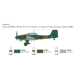 Junker Ju-87B Stuka - Complete Set For Modeling 1:72