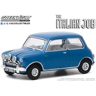 Austin Mini Cooper S 1275 Blue Mkl 1967 "The Italian Job 1969" 1:64