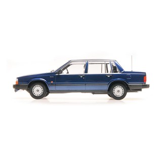 Volvo 740 GL 1986 Dark Blue Metallic 1:18