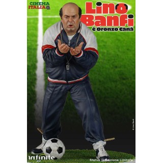 Oronzo Canà "L'Allenatore nel Pallone" 1984 Lino Banfi Old&Rare Resin Statue 25cm-h