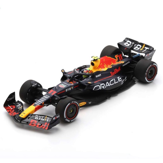 Red Bull Racing RB19 Winner Saudi Arabian GP 2023 Sergio Perez 1:18