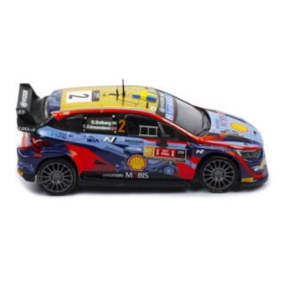 Hyundai i20 Rally1 WRC 4th Rallye Ypres 2022 Oliver Solberg - Elliott Edmondson 1:43