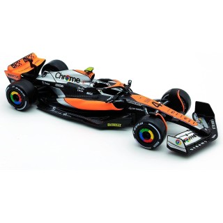 McLaren MCL60 2nd British GP Silverstone F1 2023 Lando Norris 1:43 No Driver