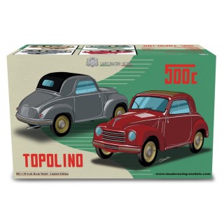 Fiat 500C Topolino 1949 Grigio 1:18