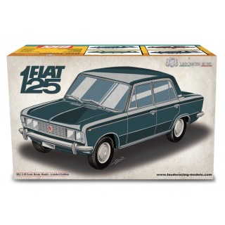 Fiat 125 1967 Blu Scuro 1:18