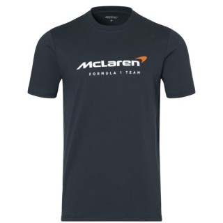 McLaren F1 2023 T-Shirt Core Essenzial Logo Maglietta Phantom