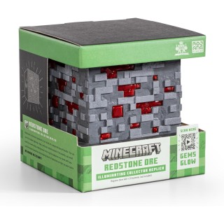 Minecraft Illuminating RedStone Ore Cube 10x10x10cm