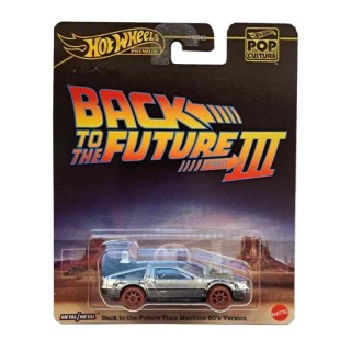 De Lorean Railroad "Back To The Future III" Hotwheels Premium 1:64