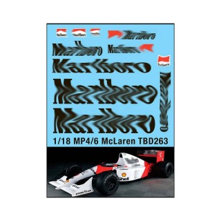 Mclaren Honda MP4/6 F1 Japanese GP 1991 Gerard Berger 1:18