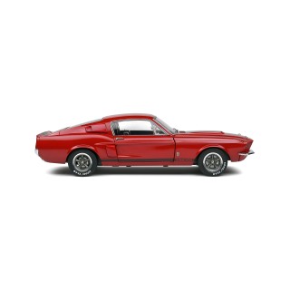 Ford Mustang Shelby GT500 1967 Burgundy Red 1:18
