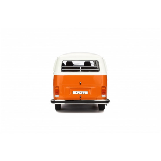 Volkswagen Kombi T2 arancio-bianco 1:12
