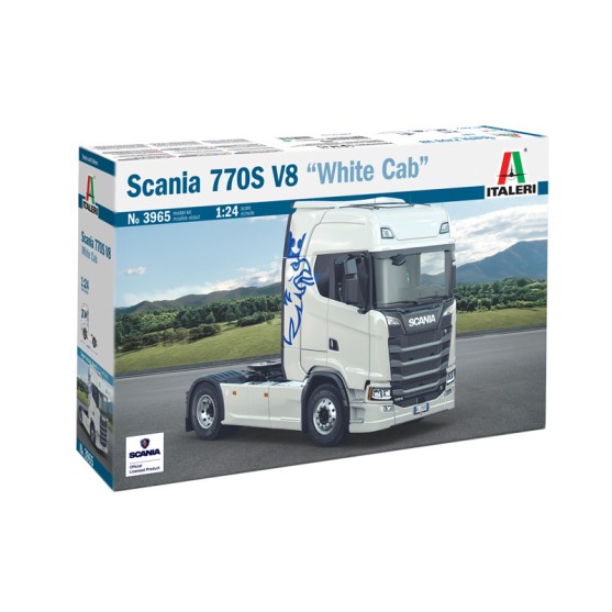 Scania 770 S V8 "White Cab" Kit 1:24