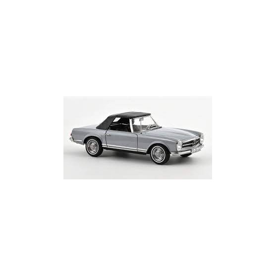 Mercedes-Benz 230 SL 1963 Grey 1:18