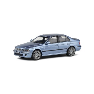 BMW M5 (E39) 5.0 V8 32V 2000 Silver Water blue 1:43