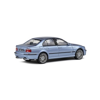 BMW M5 (E39) 5.0 V8 32V 2000 Silver Water blue 1:43
