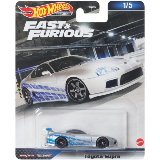 Toyota Supra "Fast & Furious" Silver 1:64