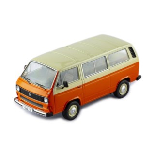 Volkswagen VW Type 2 (T3) Caravelle 1981 Orange Cream 1:43