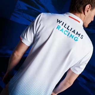 Williams Racing F1 2024 Mens Team Polo White