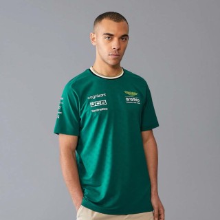 Aston Martin F1 Team T-Shirt Team 2024 Green