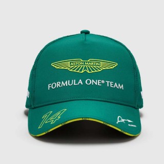 Aston Martin F1 Team Cappello Baseball Fernando Alonso 2024 Green