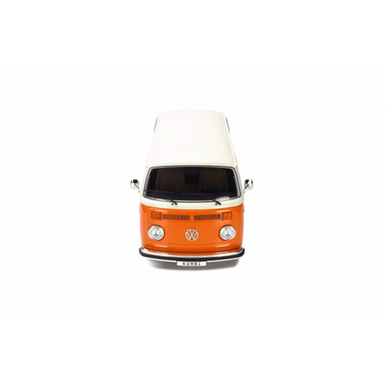 Volkswagen Kombi T2 arancio-bianco 1:12