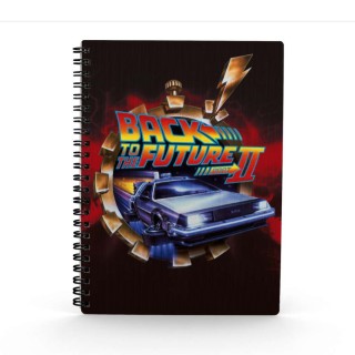 Ritorno al Futuro Bttf 2 Poster 3d Effect Noteboook