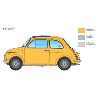 Fiat 500 F Upgraded Edition kit 1:12