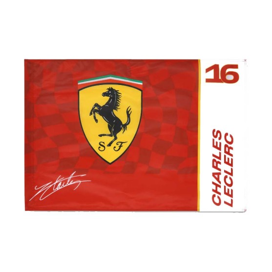 Ferrari F1 2024 Charles Leclerc Bandiera 60*90 cm
