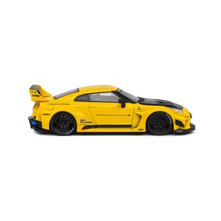 Nissan GT-R (R35) Liberty Walk LBWK Silhouette 2020 Yellow 1:43