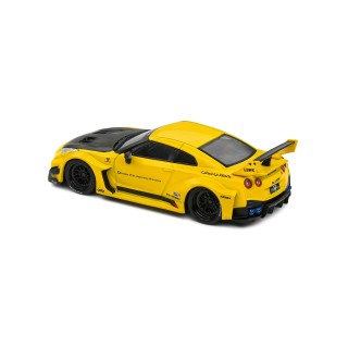 Nissan GT-R (R35) Liberty Walk LBWK Silhouette 2020 Yellow 1:43