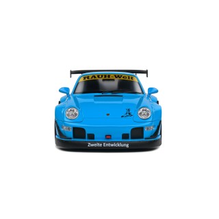 Porsche 911 (993) 2018 RWB Bodykit Shingen Light Blue 1:18
