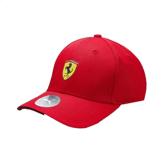 Scuderia Ferrari Cappellino Bambino Baseball Rosso