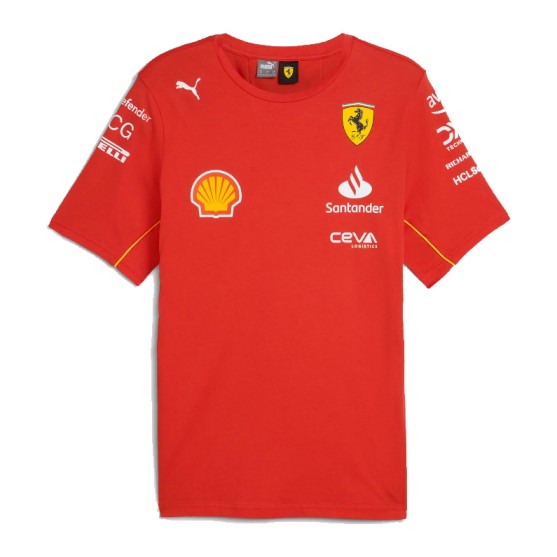 Ferrari F1 2024 T-Shirt Uomo Replica Team Puma