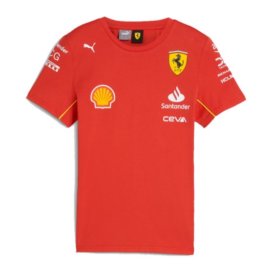 Ferrari F1 2024 T-Shirt Bambino Replica Team Puma