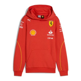Ferrari F1 2024 Felpa con cappuccio Bambino Replica Team Puma