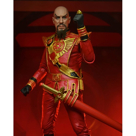 Kf Flash Gordon 1980 Ming Red Military Outfit Ult Af 17cm/h