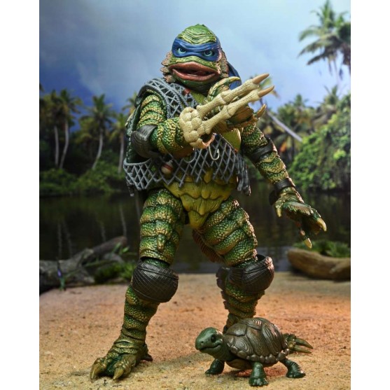 Leonardo as the Creature Universal Monsters Teenage Mutant Ninja Turtles AF 17cm/h