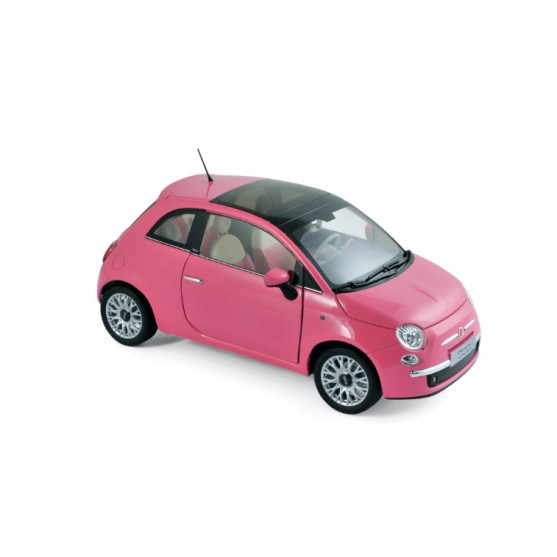 Fiat 500C 2010 So Pink 1:18