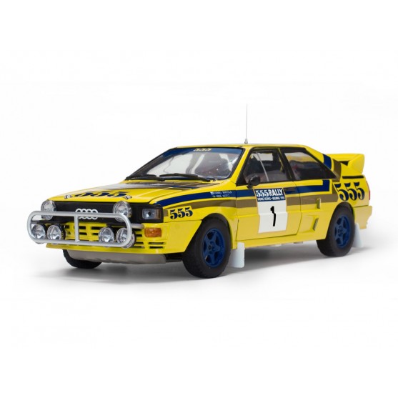 Audi Quattro A2 H.Mikkola/A.Hertz Winner Hong Kong Beijing Rally 1985 1:18