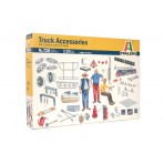 Truck Accessories for European and US Truck Kit 1:24